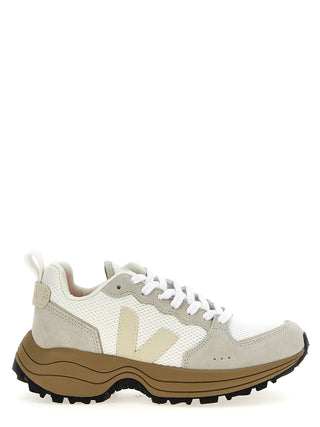 Zapatillas deportivas beige de poliéster reciclado