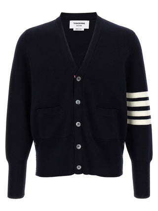 Blue Virgin Wool Cardigan