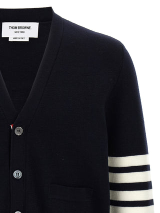 Blue Virgin Wool Cardigan