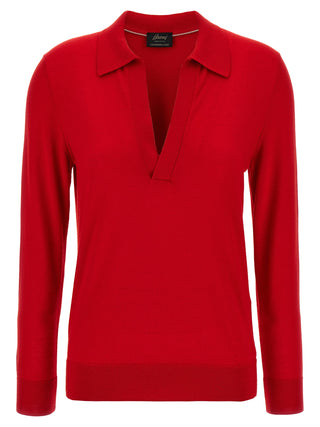 Multicolor Cashmere Polo Shirt