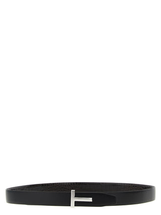 Brown Calfskin Regular Belt