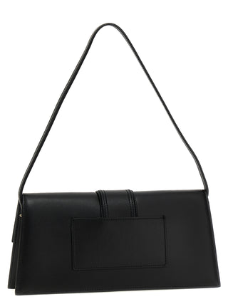 Black Cowhide Shoulder Bag