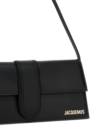 Black Cowhide Shoulder Bag