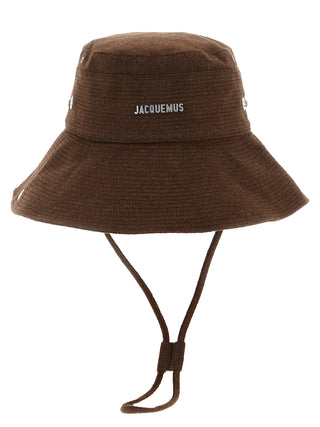 Brown Virgin Wool Bucket Hat