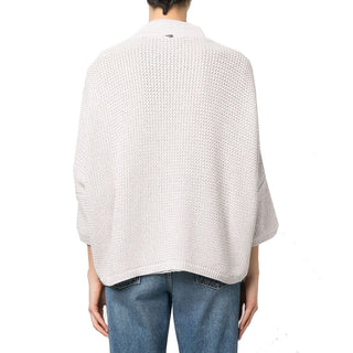 Beige Cotton Cardigan
