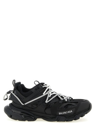 Zapatillas deportivas negras de polietileno