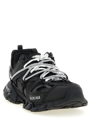 Zapatillas deportivas negras de polietileno