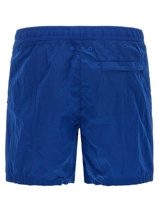 Blue Polyamide Swim Shorts