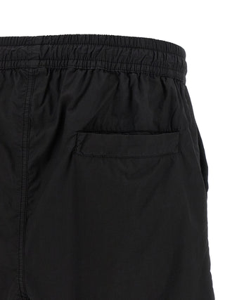Black Organic Cotton Bermuda Shorts