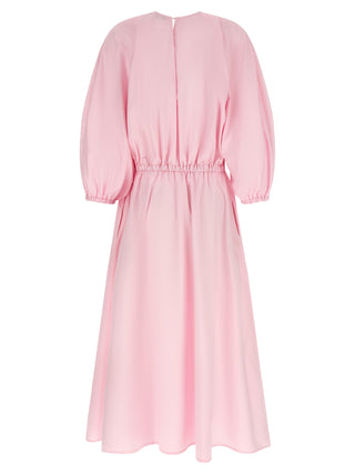 Multicolor Cotton Long Dress