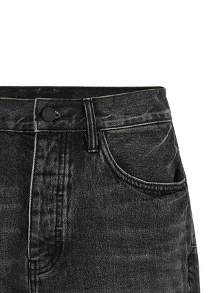 Bermudas de algodón negro