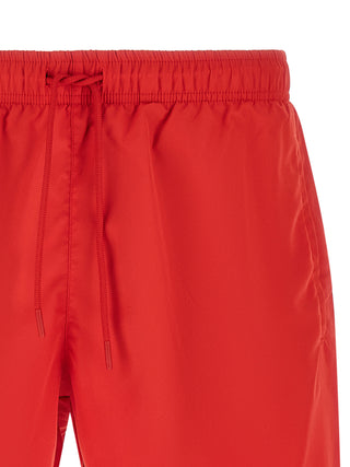 Pantalones cortos de poliéster multicolor