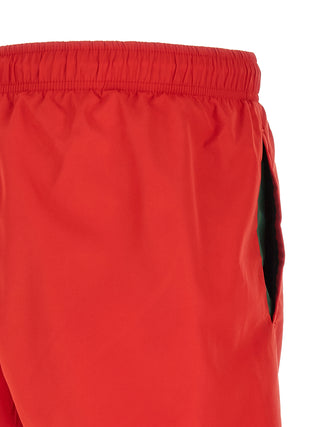 Pantalones cortos de poliéster multicolor