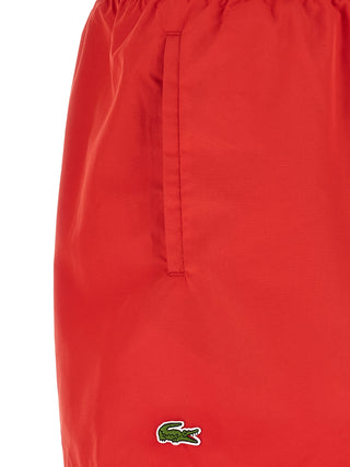 Pantalones cortos de poliéster multicolor