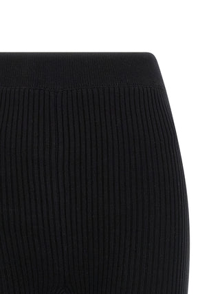 Pantalones casuales de algodón orgánico negro