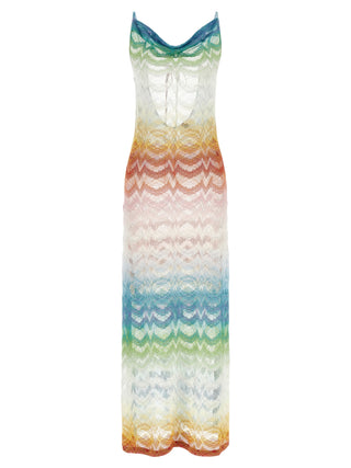 Multicolor Viscose Casual Dress