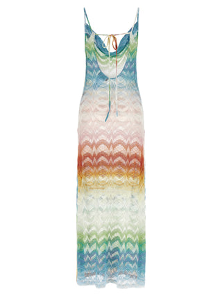 Multicolor Viscose Casual Dress