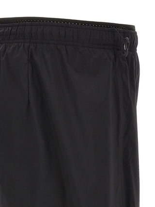 Black Nylon Bermuda Shorts