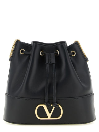 Black Lamb Leather Crossbody Bag