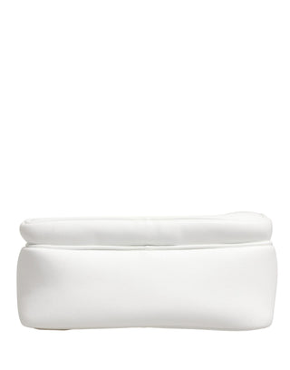 White Logo Plaque Crossbody Shoulder Borse Men Bag