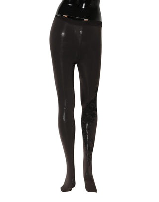 Black Nylon Tights Stocking Pantyhose Women Socks