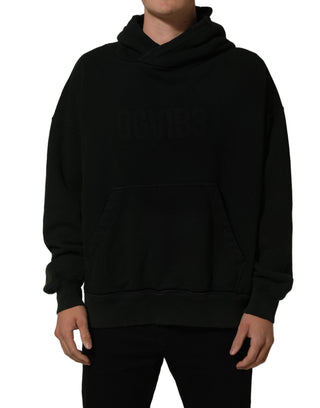 Black DGVIB3 Hooded Sweatshirt Men Sweater