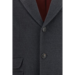 Gray Cashmere Coat