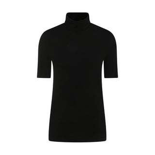 Black Cotton T-Shirt
