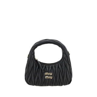 Black Calf Leather Bos Taurus Handbag