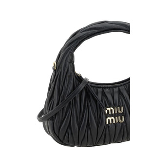 Black Calf Leather Bos Taurus Handbag