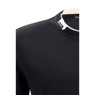 Black Cotton T-Shirt