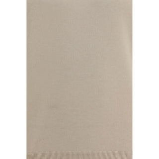 Beige Cashmere Turtleneck