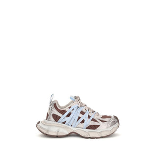 Multicolor Polyurethane Athletic Sneakers