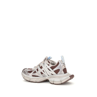 Multicolor Polyurethane Athletic Sneakers
