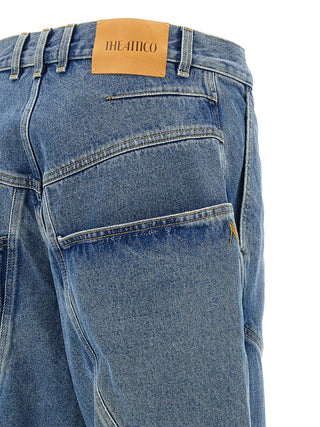 Blue Cotton Jeans Denim