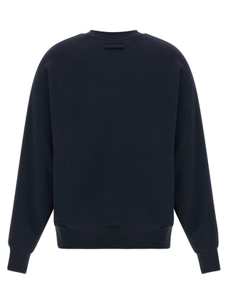 Sudadera azul de algodón