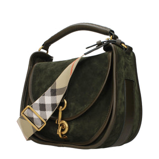 Bolso de cuero verde