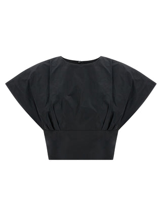 Black Polyester Blouse
