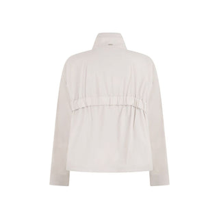 Gray Polyamide Shell Jacket