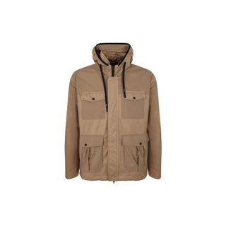 Parka de algodón marrón