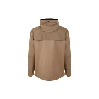 Parka de algodón marrón