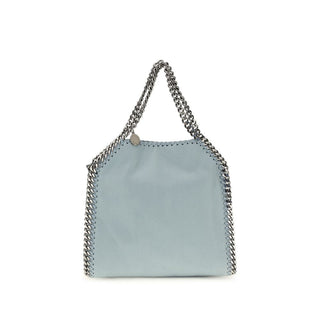 Blue Polyester Handbag