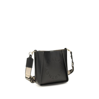 Black Polyethylene Shoulder Bag