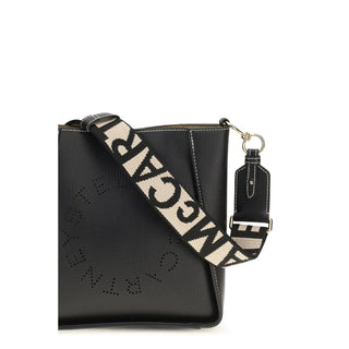 Black Polyethylene Shoulder Bag