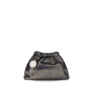 Blue Polyester Shoulder Bag