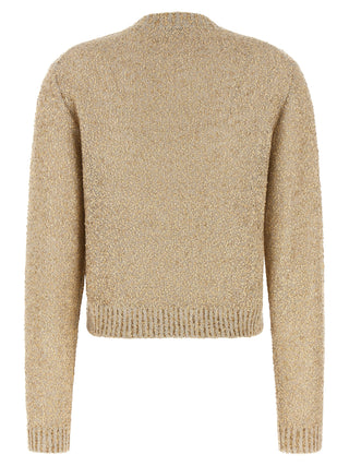 Gold Linen Cardigan