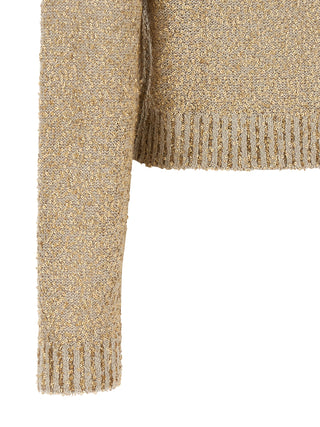 Gold Linen Cardigan