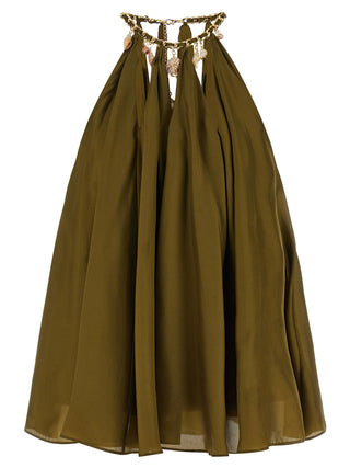 Bicolor Silk Blouse