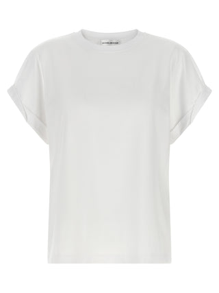Camiseta de algodón blanca