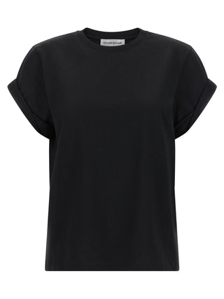 Camiseta de algodón negro